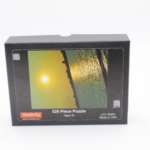 Shutterfly Sunset Sunrise 520 Piece Jigsaw Puzzle Lot No. 350267 Made In USA NEW
